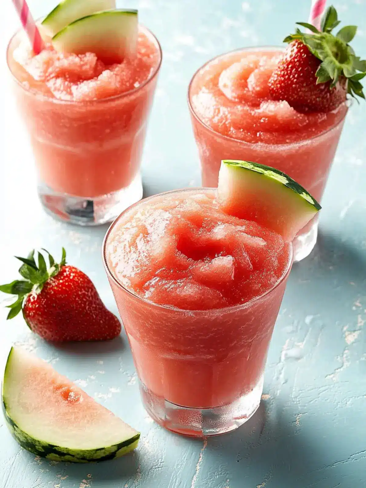 Strawberry Watermelon Slush