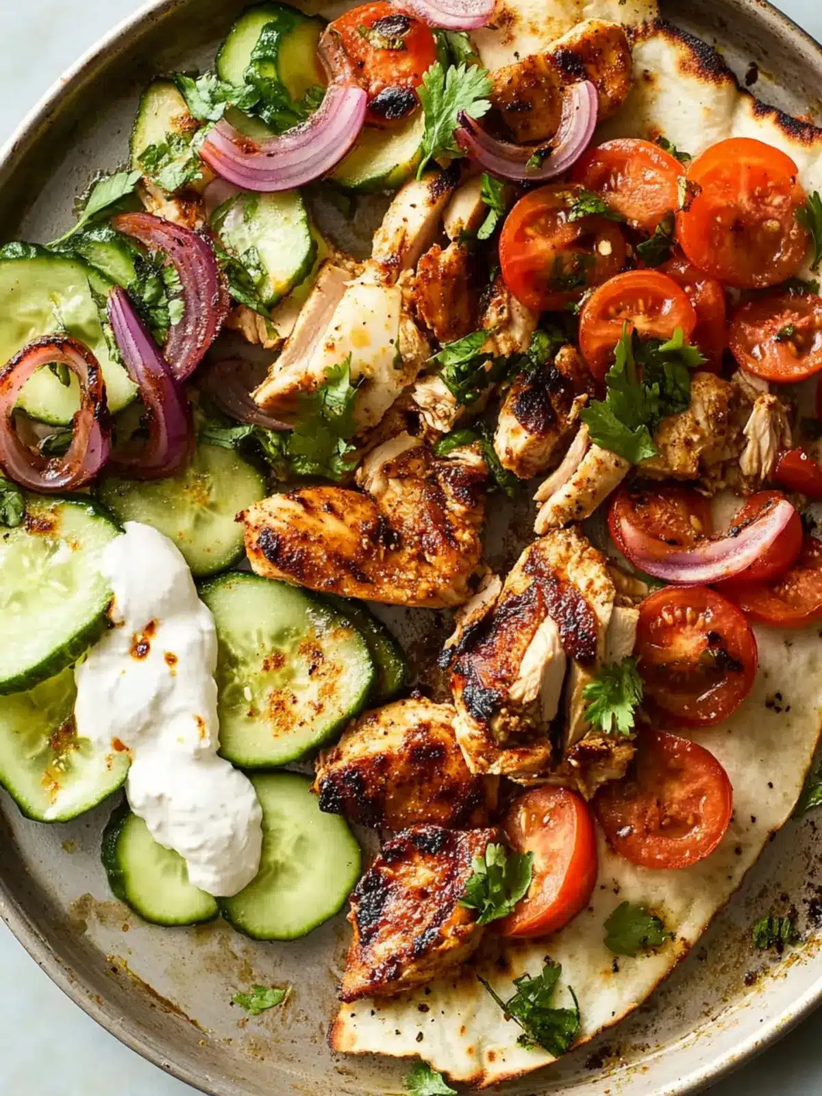 Chicken Shawarma Sheet-Pan Dinner