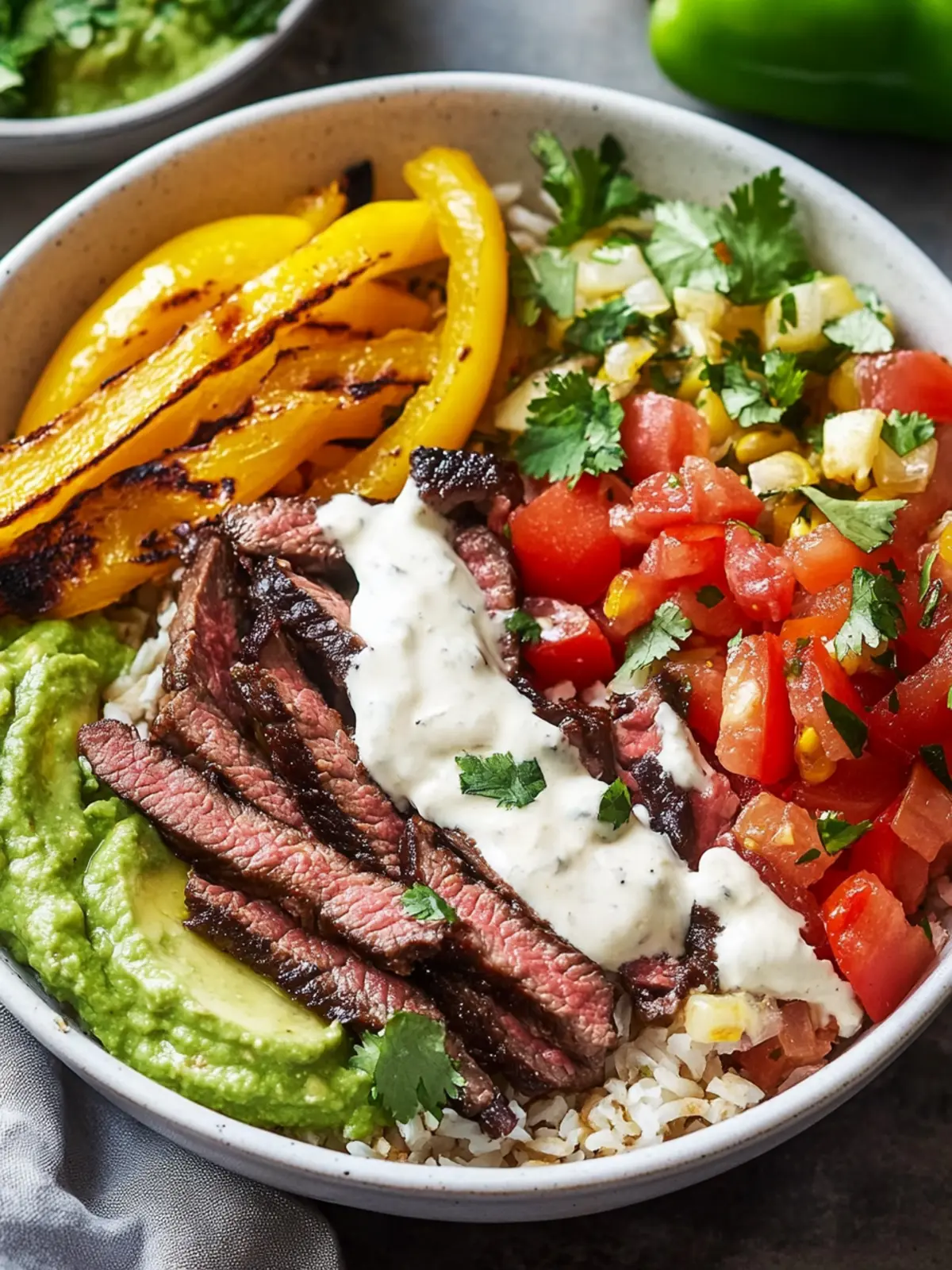 Steak Fajita Power Bowls