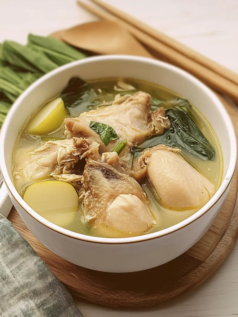 Cozy Up with Tinola: Heartwarming Filipino Chicken Soup 3 Tinola (Filipino Chicken Soup)