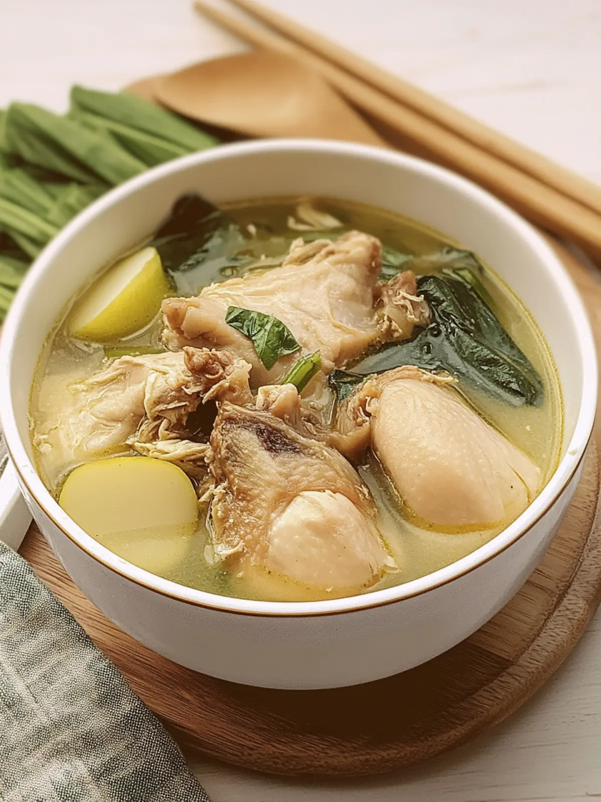Tinola (Filipino Chicken Soup)