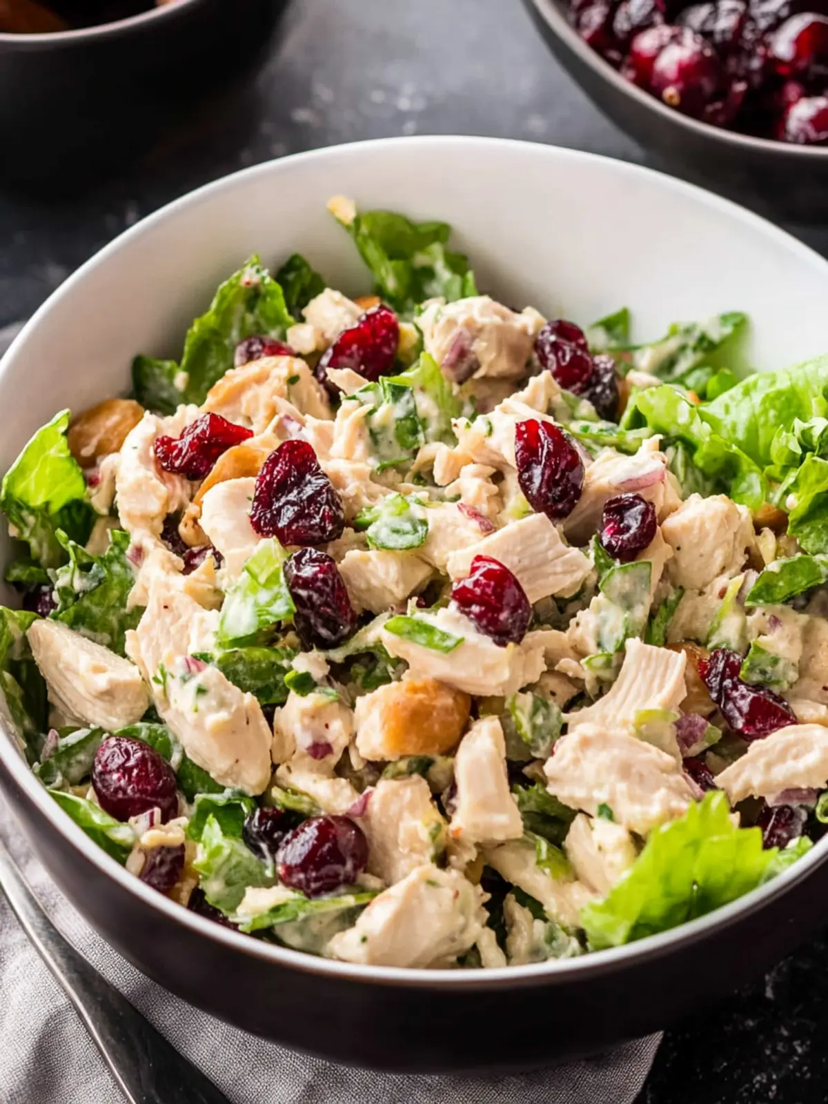 Chicken Salad with Cranberries
