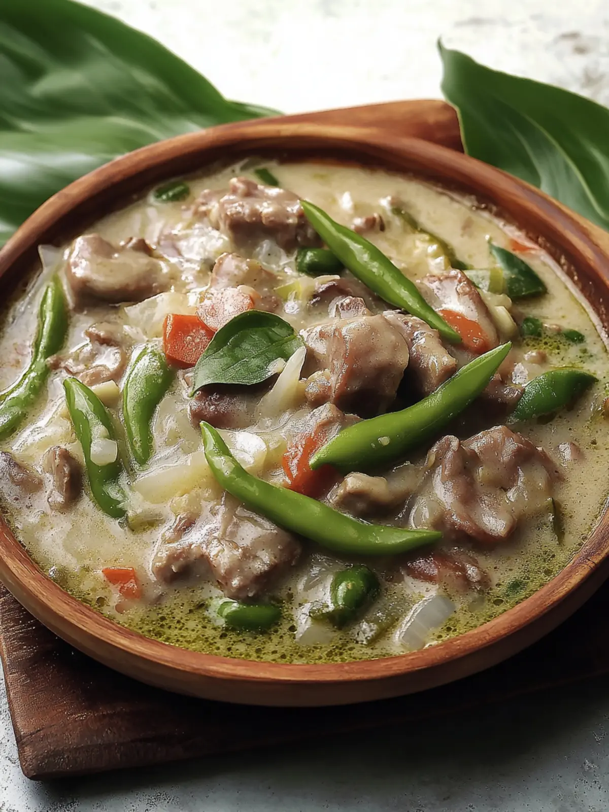 Filipino Bicol Express (Spicy Pork Stew)