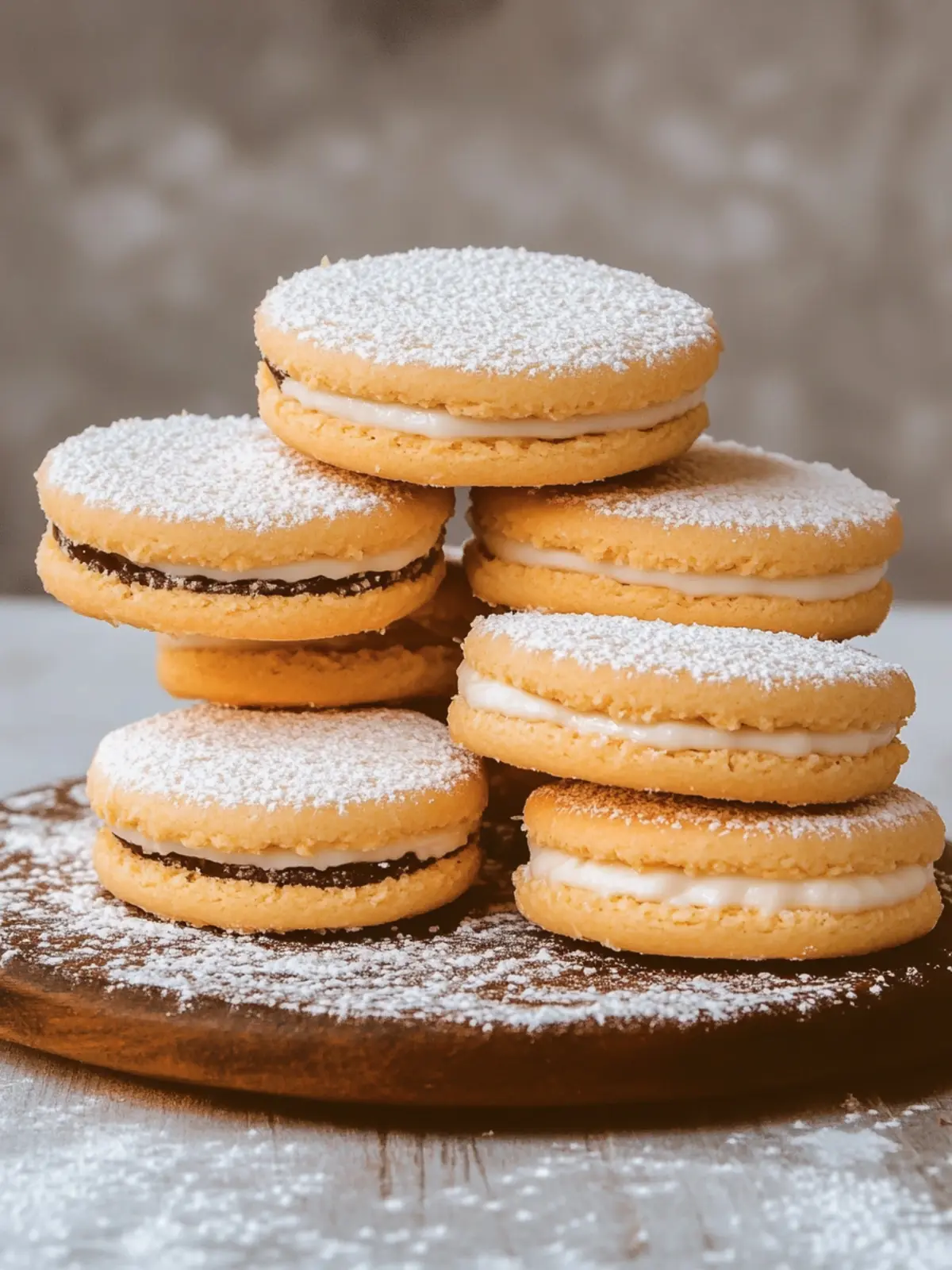 Argentine Alfajores (Dulce de Leche Cookies)