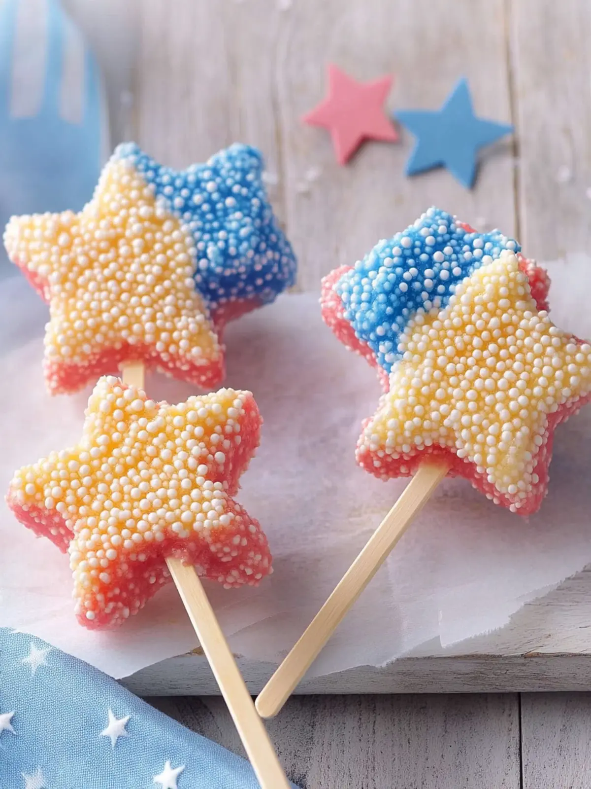 Crispy Star Pops: A Fun, Easy Treat for Celebrations 2 Crispy Star Pops