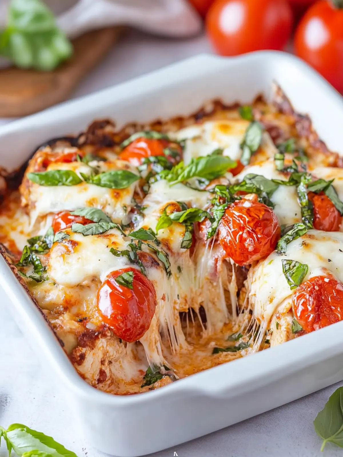 Bruschetta Chicken Bake
