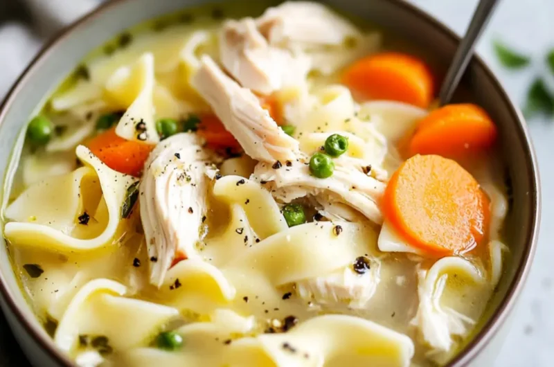 Creamy Chicken Noodle Soup