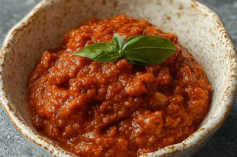 Malaysian Sambal Belacan (Spicy Chili Paste)