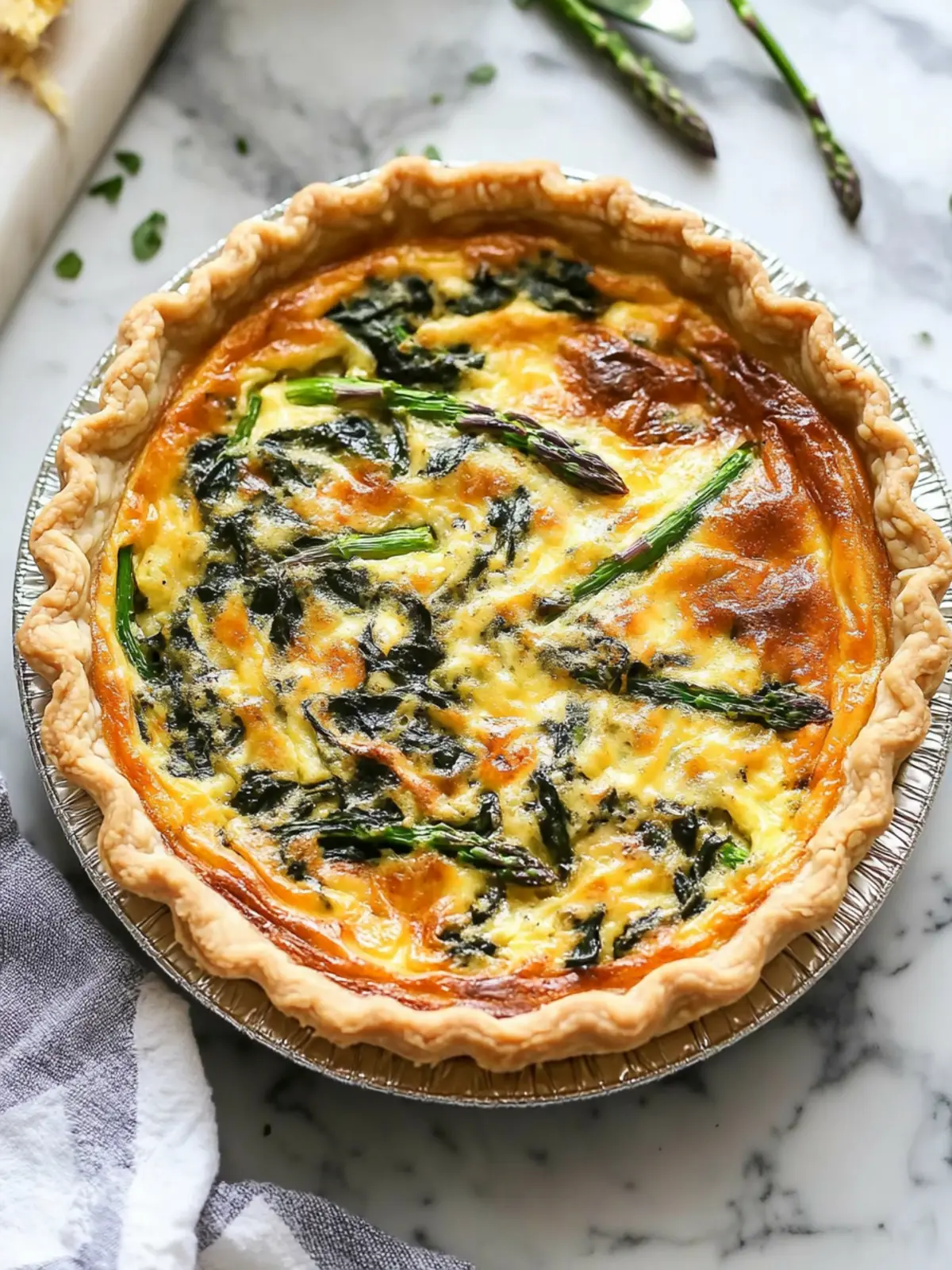 Ultimate Spinach Asparagus Quiche Recipe for Fresh Flavors 5 Spinach Asparagus Quiche Recipe