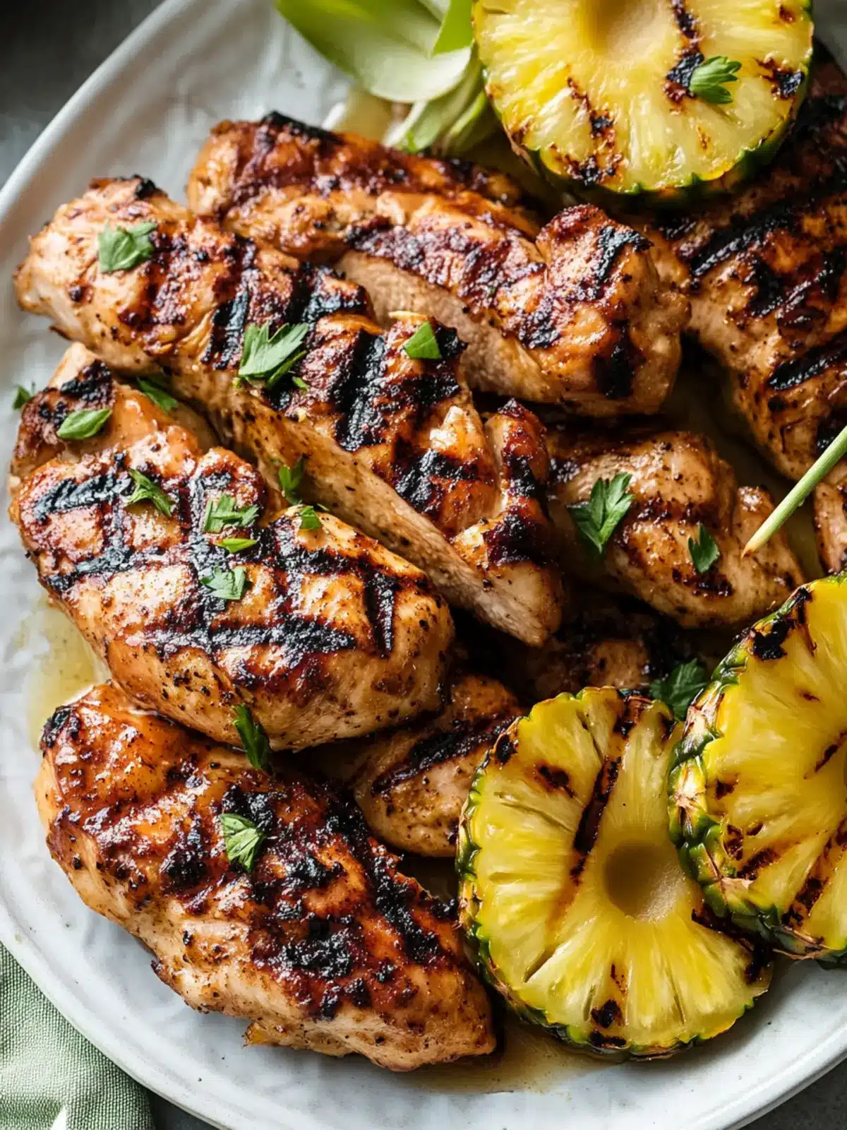 Grilled Pineapple Chicken