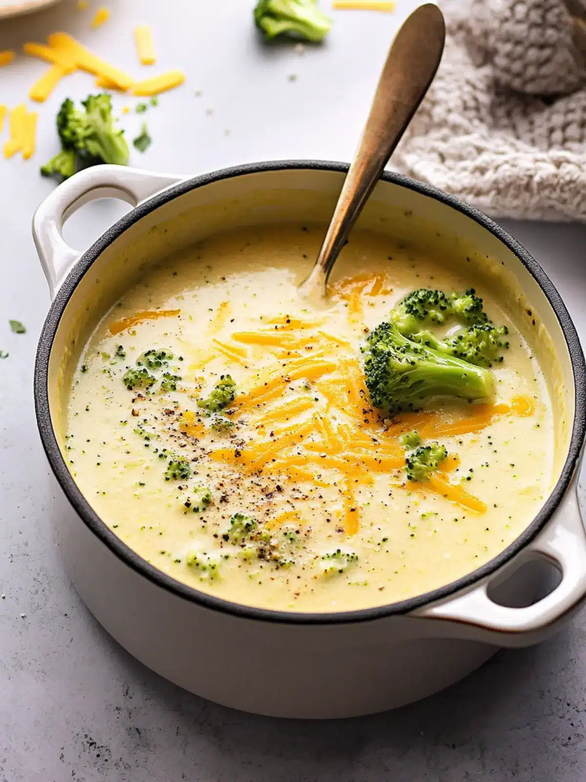 Creamy Broccoli Cheddar Soup: A Cozy 30-Minute Miracle 5 Broccoli Cheddar Soup
