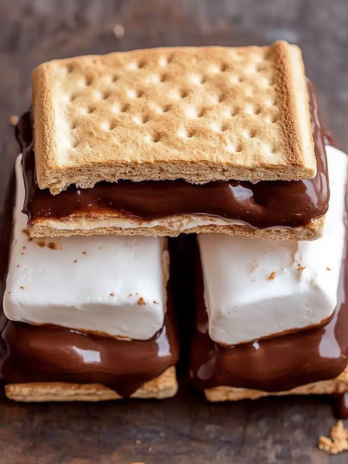 Mini S'mores Made Easy: No-Bake Chocolate Bliss 3 Mini S’mores