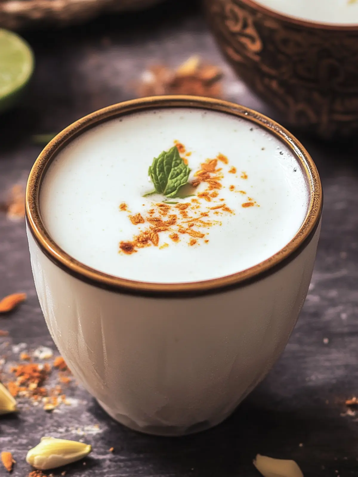 Chill Out with Creamy Indian Lassi: Your Refreshing Yogurt Drink 2 Indian Lassi (Yogurt Drink)