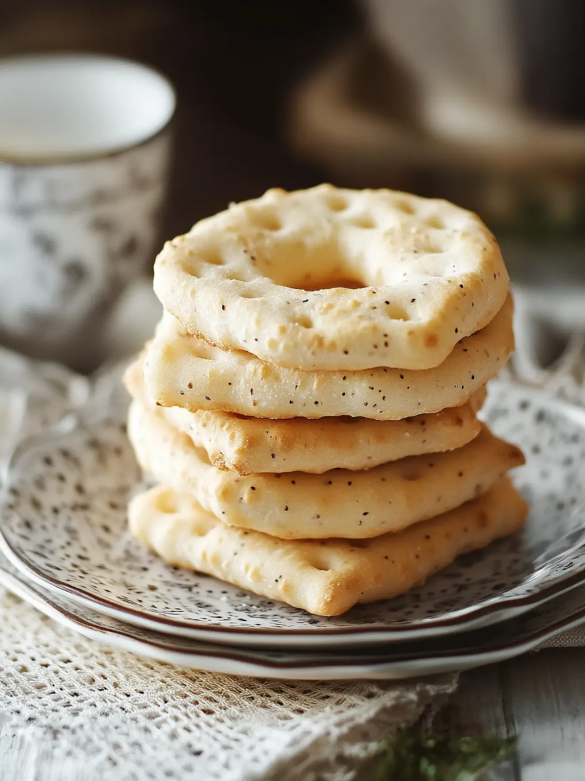 Brazilian Biscoito de Polvilho (Tapioca Crackers)
