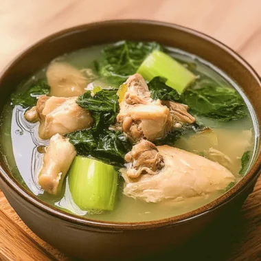 Tinola (Filipino Chicken Soup)