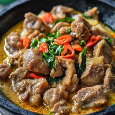 Chicken Gizzard Ginataan