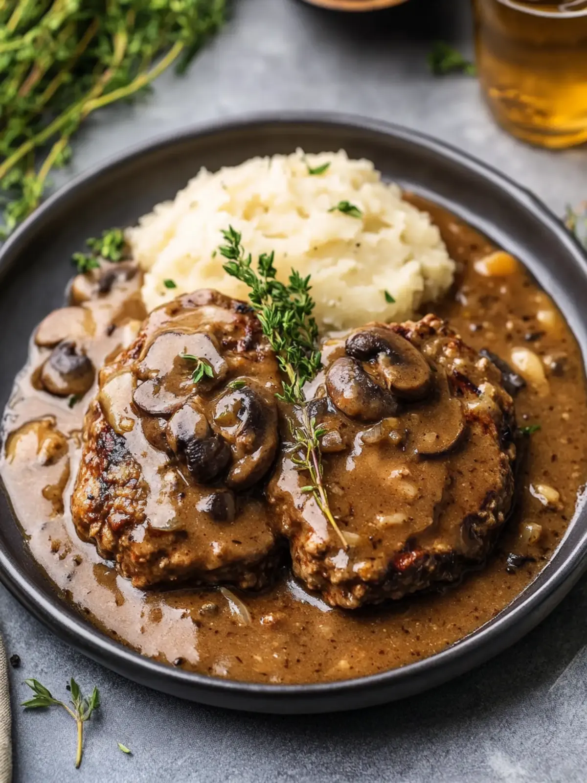 Savor This Easy Salisbury Steak with Mushroom Gravy Delight 4 Salisbury Steak