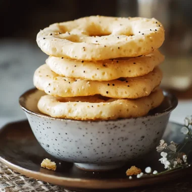 Brazilian Biscoito de Polvilho (Tapioca Crackers)