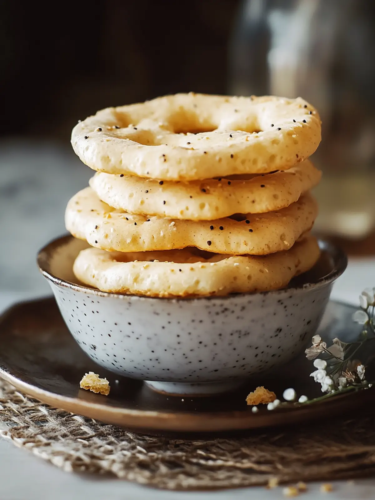 Brazilian Biscoito de Polvilho (Tapioca Crackers)