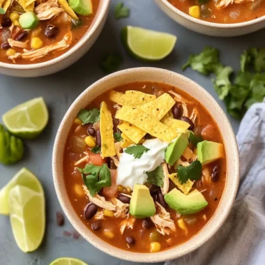 Cozy Up with Easy Slow Cooker Chicken Tortilla Soup 10 Slow Cooker Chicken Tortilla Soup