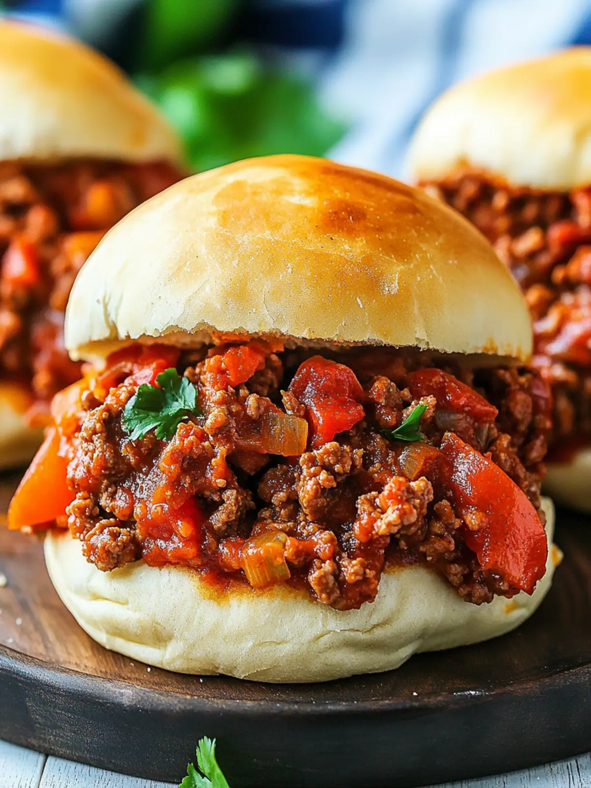 Crockpot Pizza Sloppy Joes