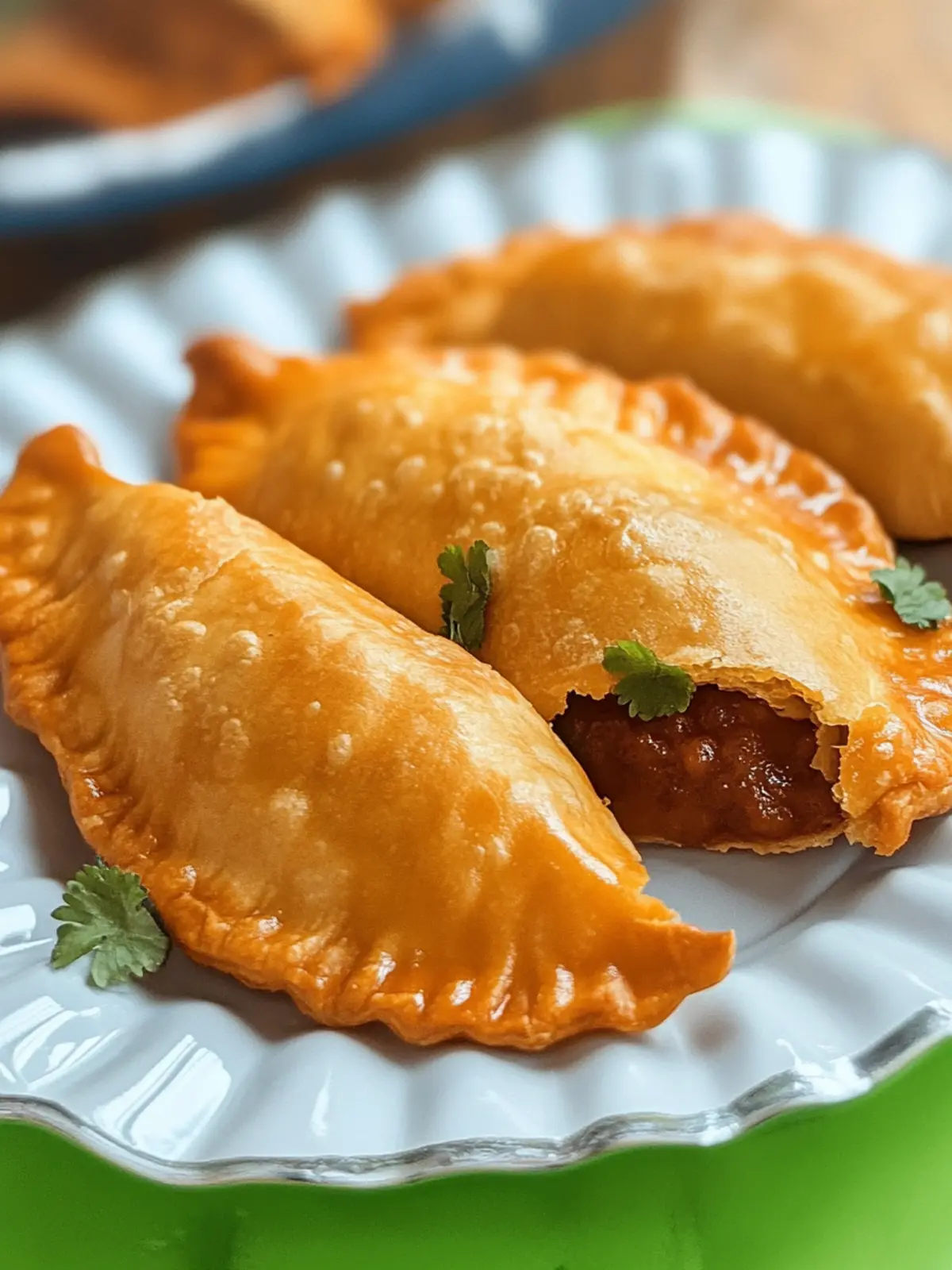 Filipino Empanada (Stuffed Pastry)