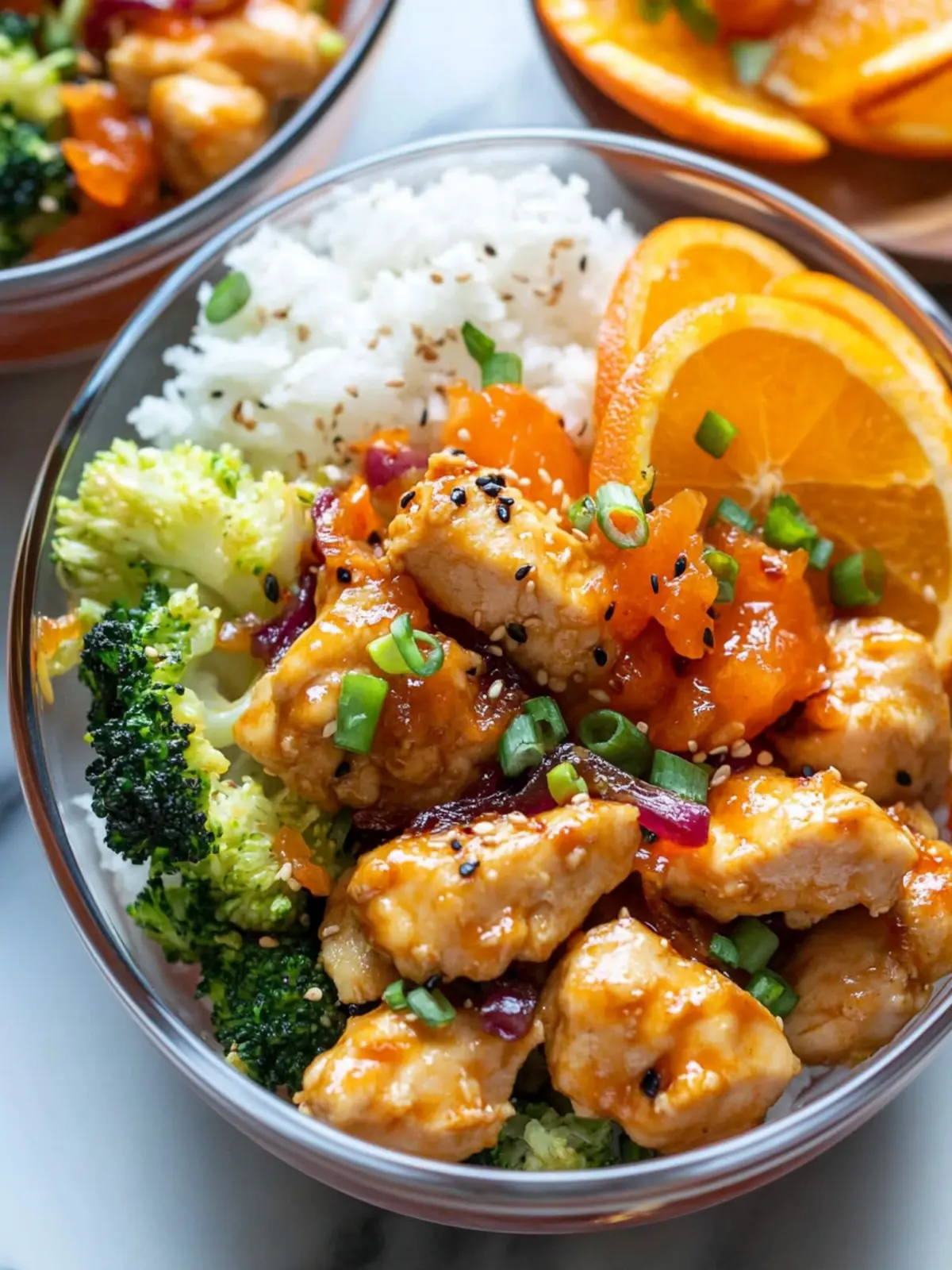 Orange Chicken Meal Prep Bowls