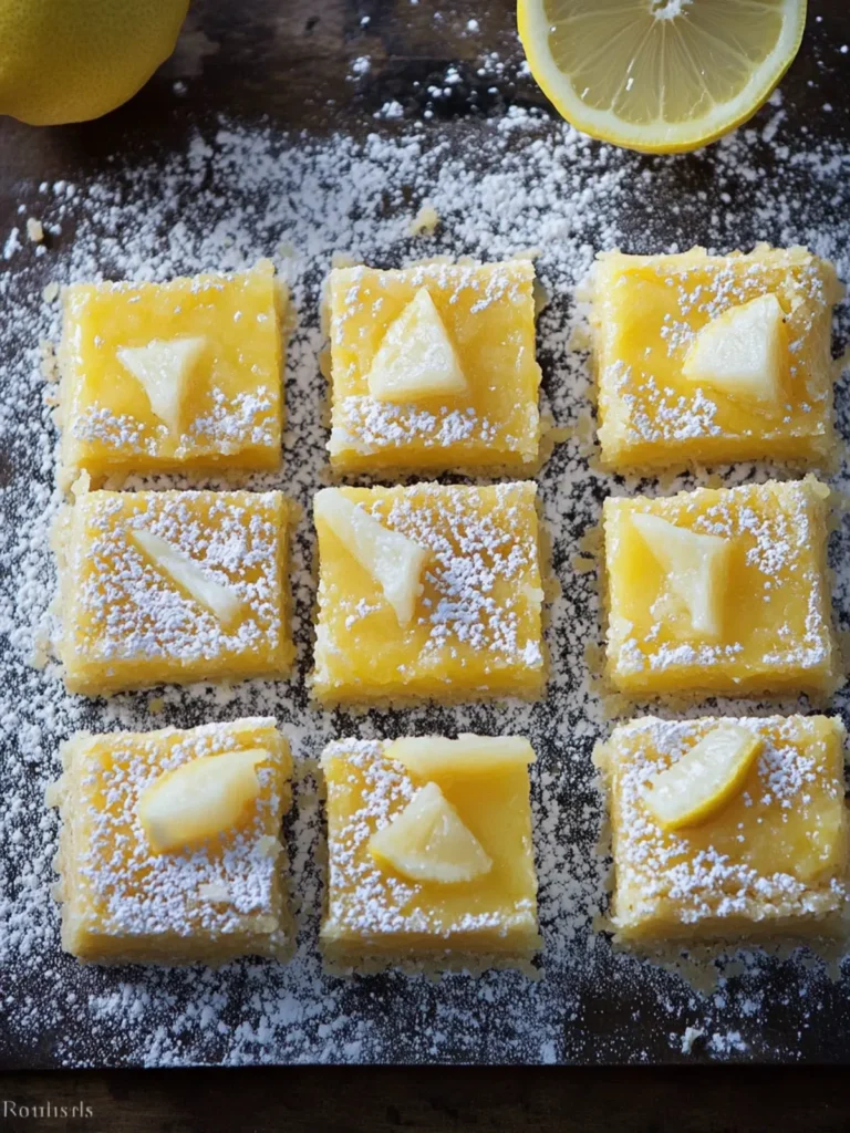 Meyer Lemon Bars