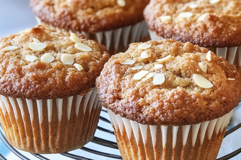 Healthy Almond Flour Muffins Recipe with Applesauce