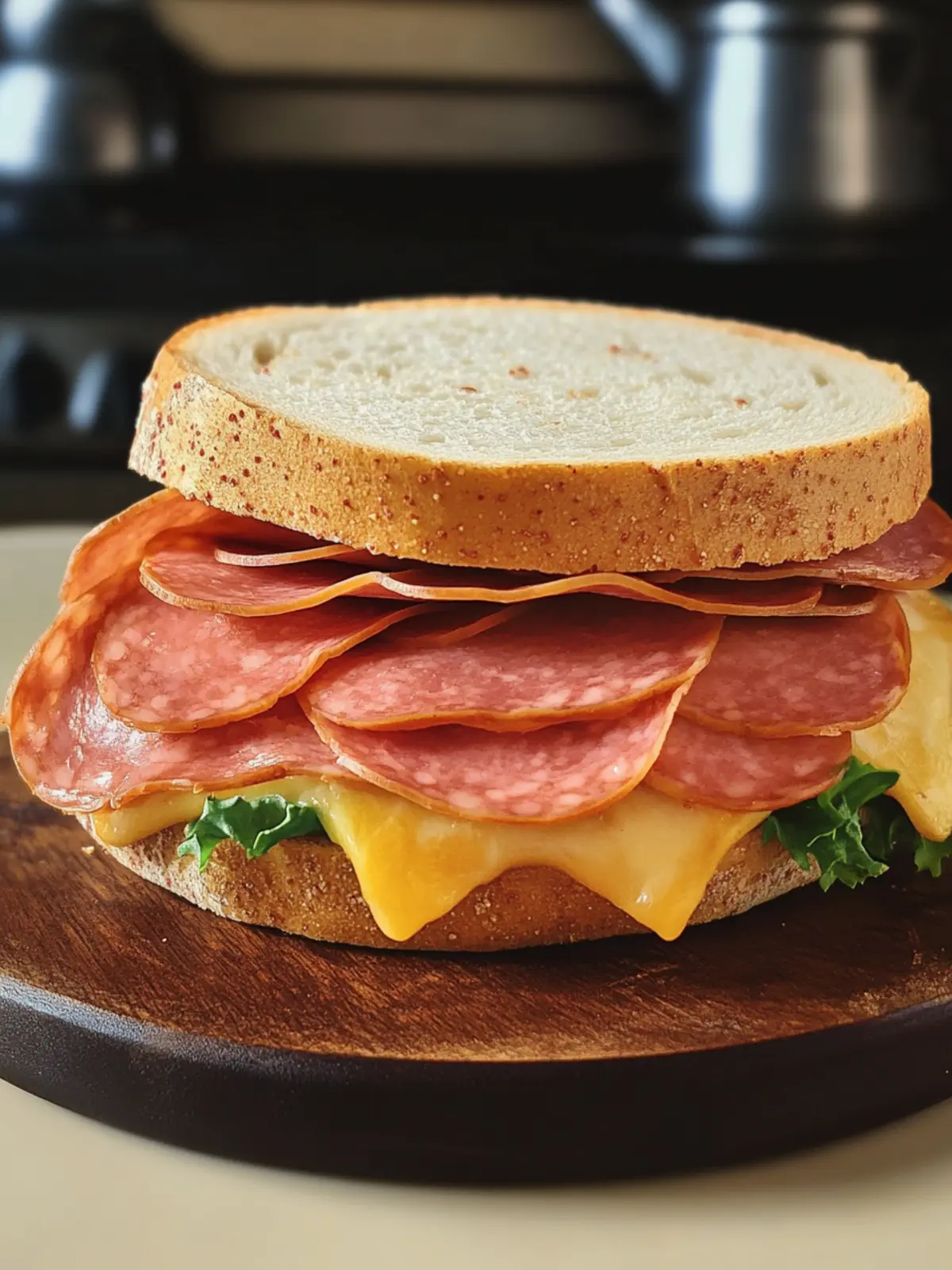 Bologna Sandwich (Cold Cut on White Bread)