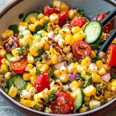 Grilled Corn Salad