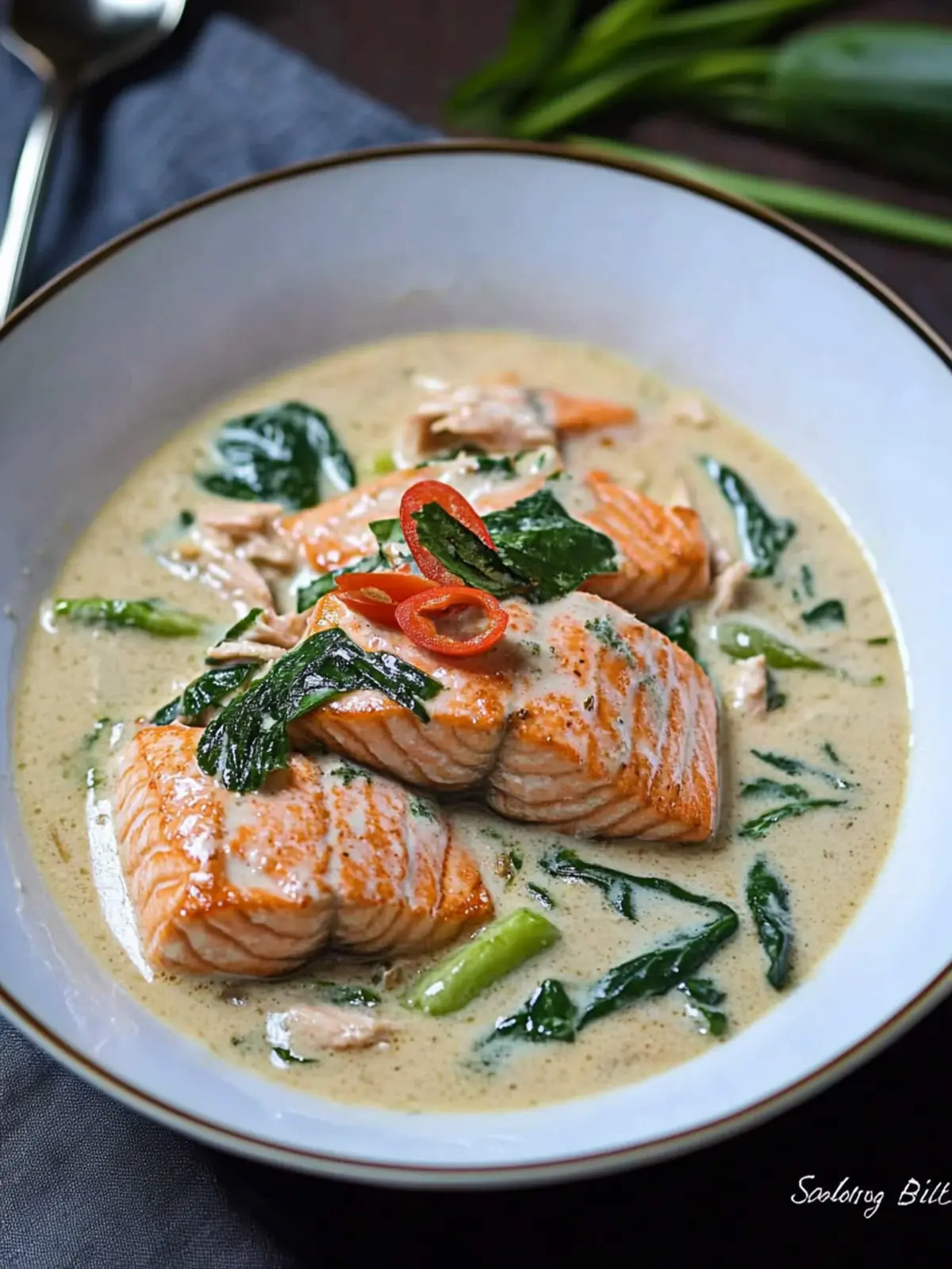 Delicious Ginataang Salmon: Easy Coconut Milk Stew Recipe 5 Ginataang Salmon (Salmon in Coconut Milk)