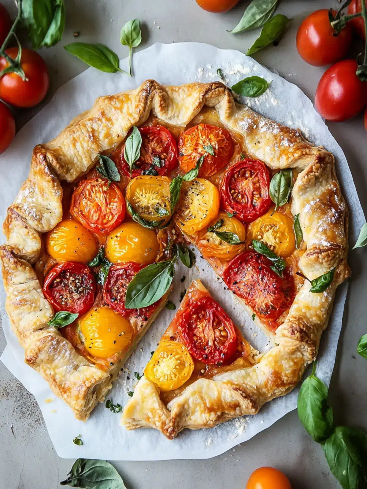 Fresh Tomato Galette