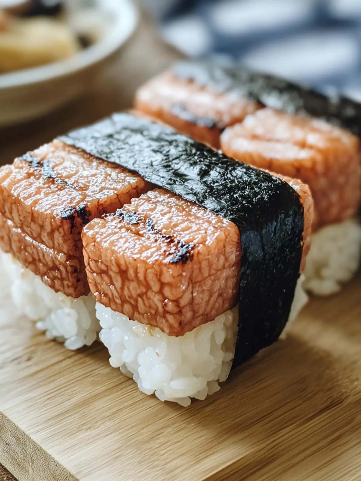 Spam Musubi (Grilled Spam on Rice)