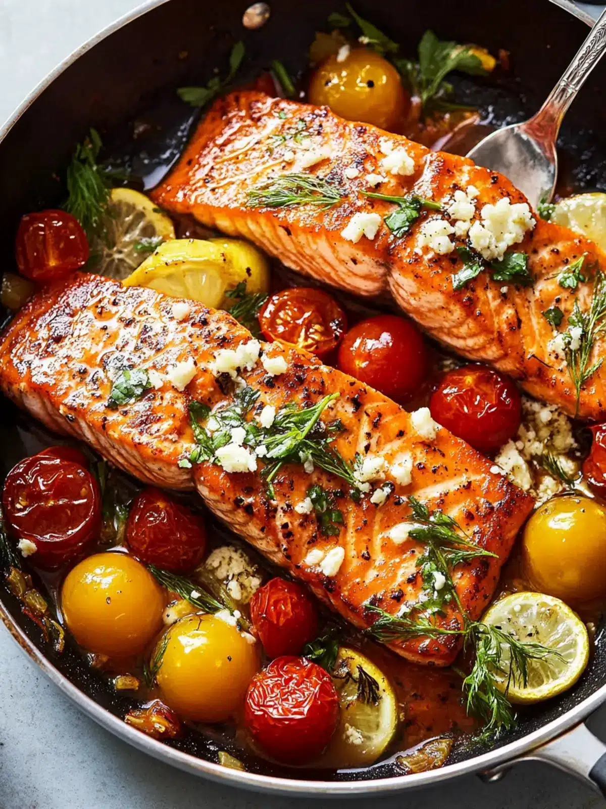Summer Salmon Skillet