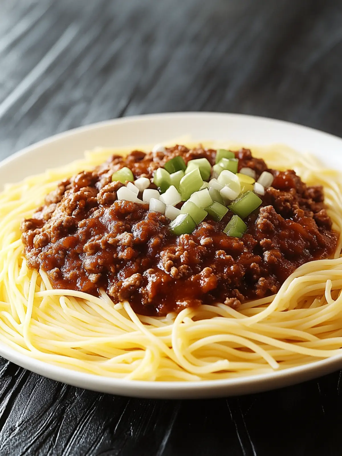 Cincinnati Chili (Spiced Meat Sauce on Spaghetti)