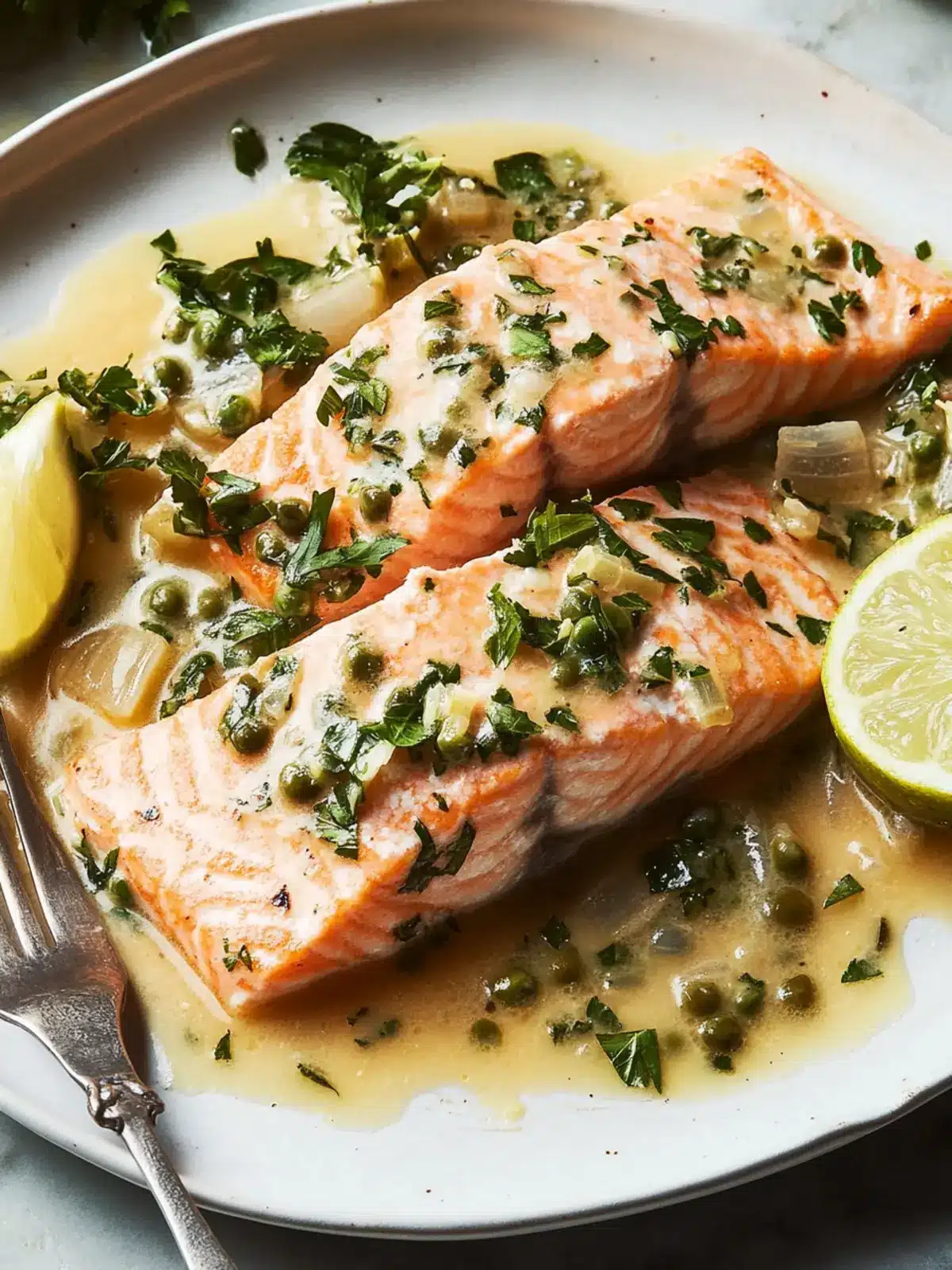 Salmon Piccata