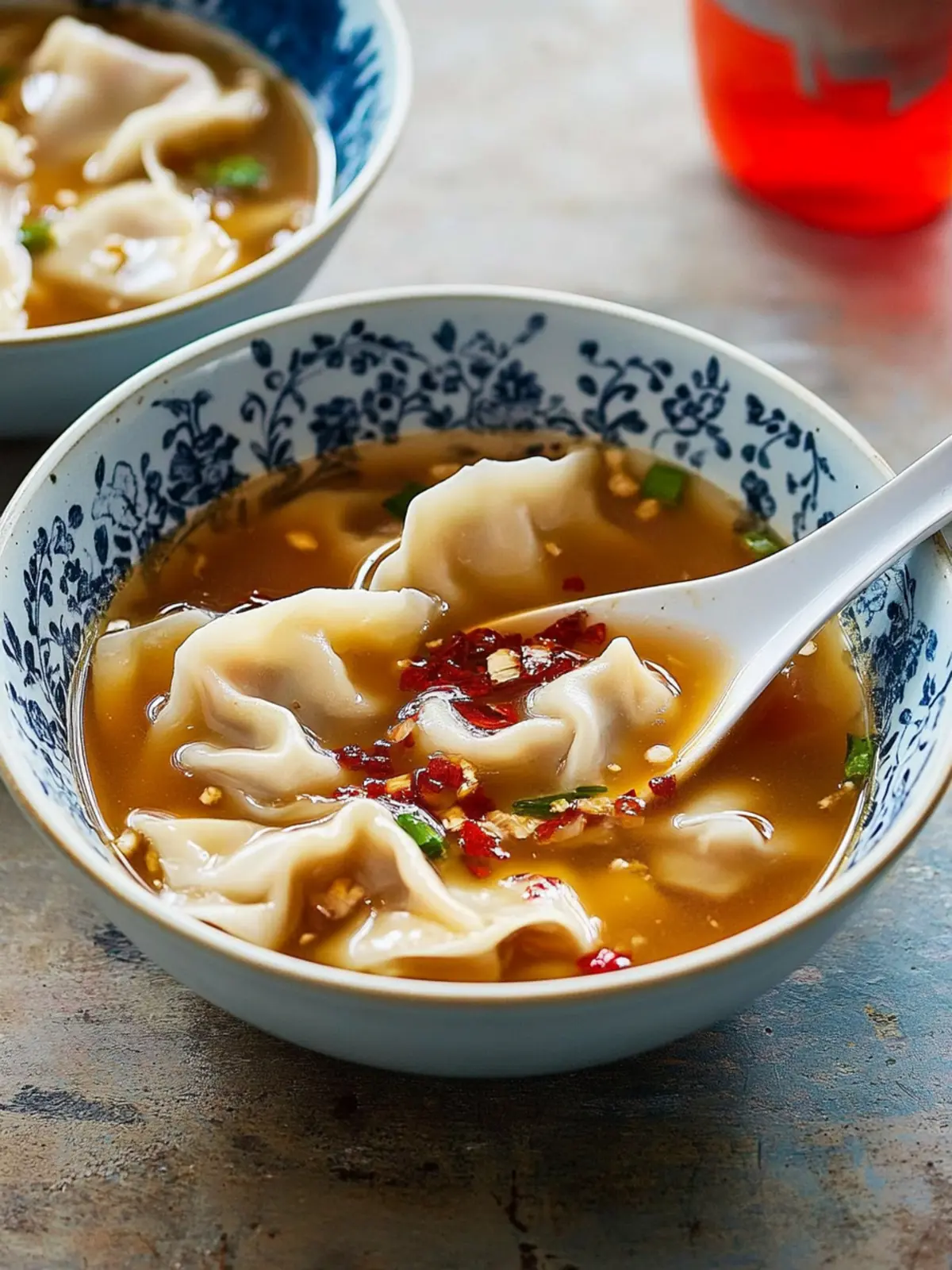 Classic Pork Wonton Soup