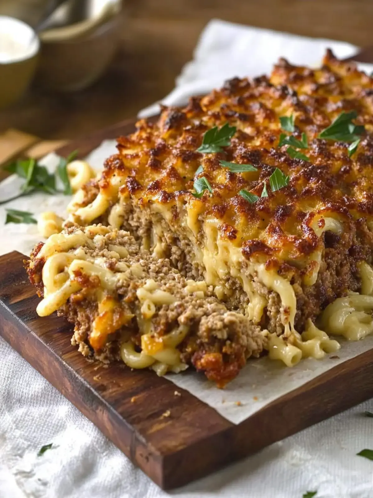 Macaroni and Cheese Meatloaf