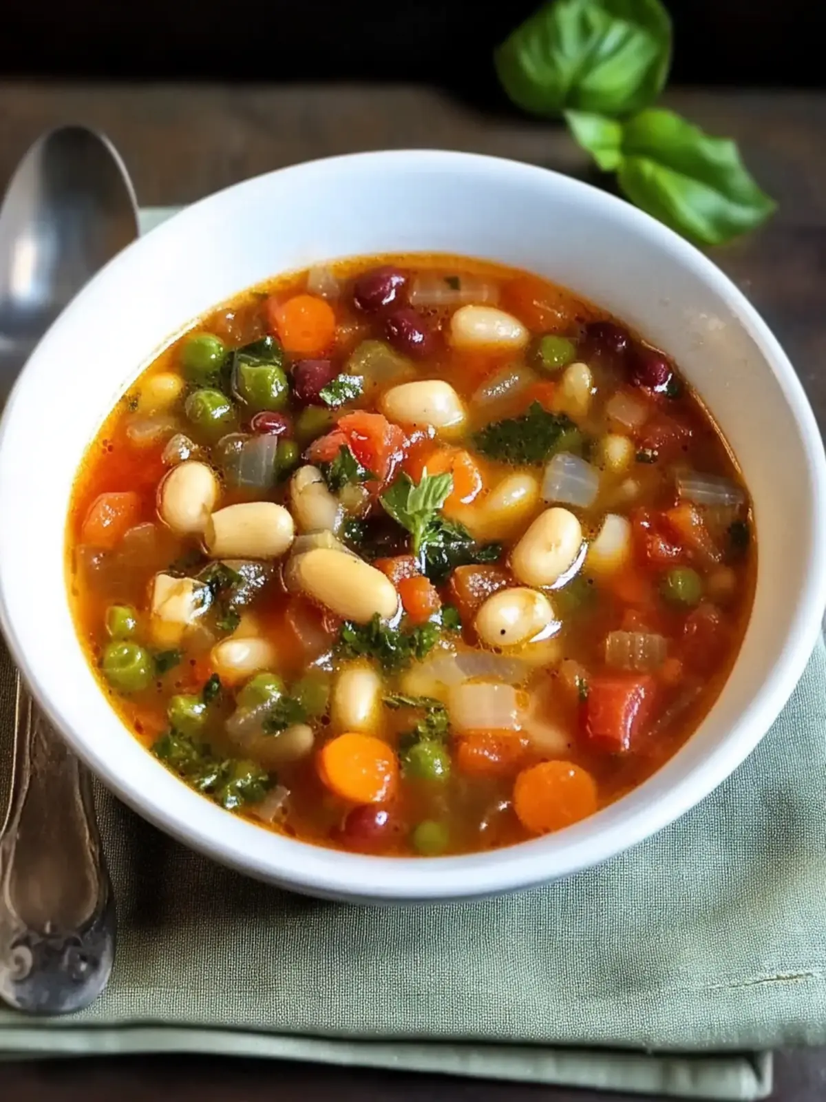 Hearty Minestrone Soup with Red Wine for Cozy Nights 3 Minestrone Soup