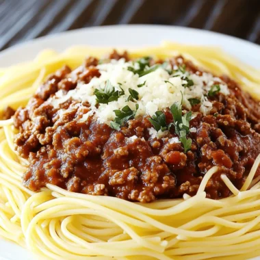 Cincinnati Chili (Spiced Meat Sauce on Spaghetti)