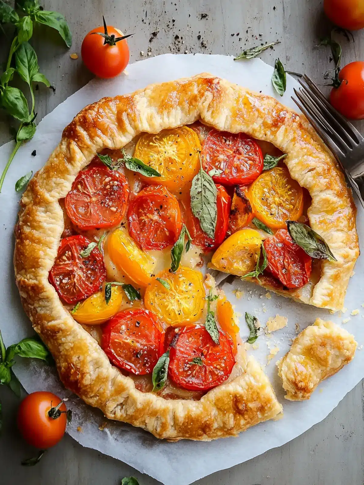 Fresh Tomato Galette