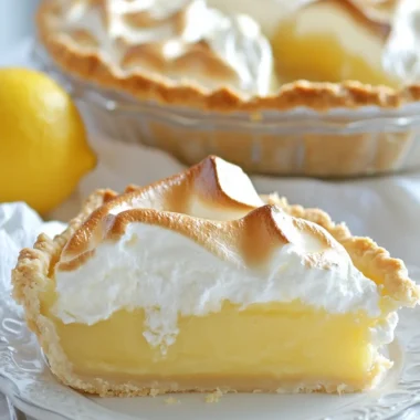 Old Fashioned Lemon Meringue Pie: A Timeless Treat for You 9 Old Fashioned Lemon Meringue Pie