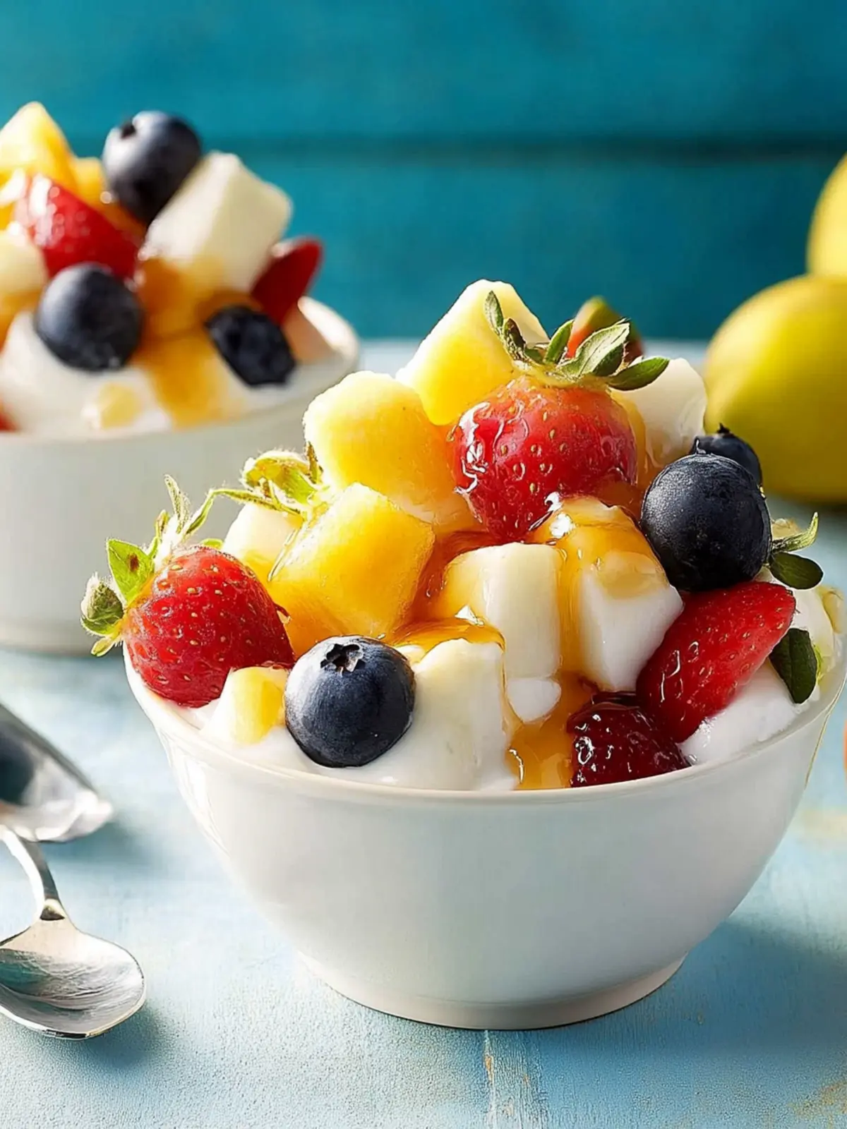 Yogurt & Honey Fruit Cups