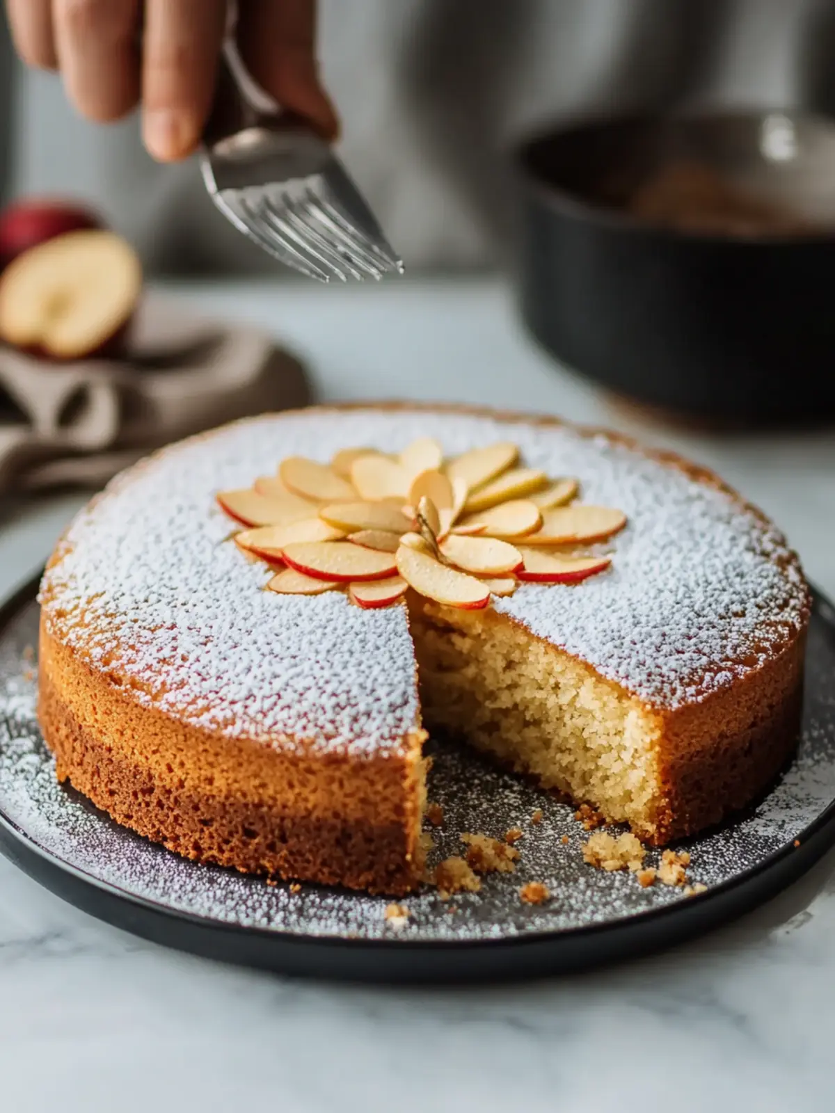 Vegan Apple Cake