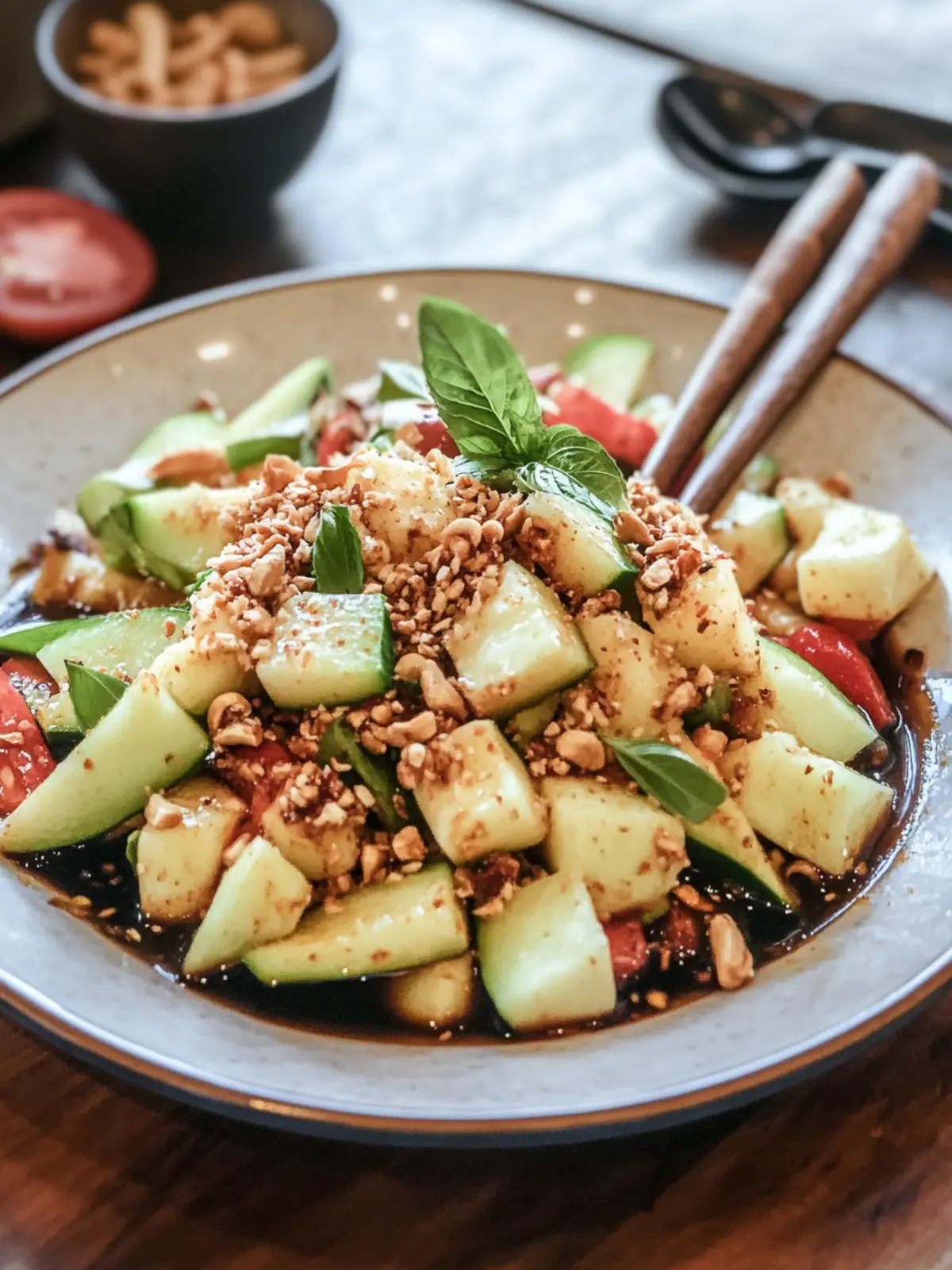 Delicious Malaysian Rojak: A Vibrant Fruit and Veg Salad 2 Malaysian Rojak (Fruit and Vegetable Salad)
