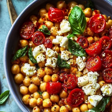 Baked Feta Chickpeas