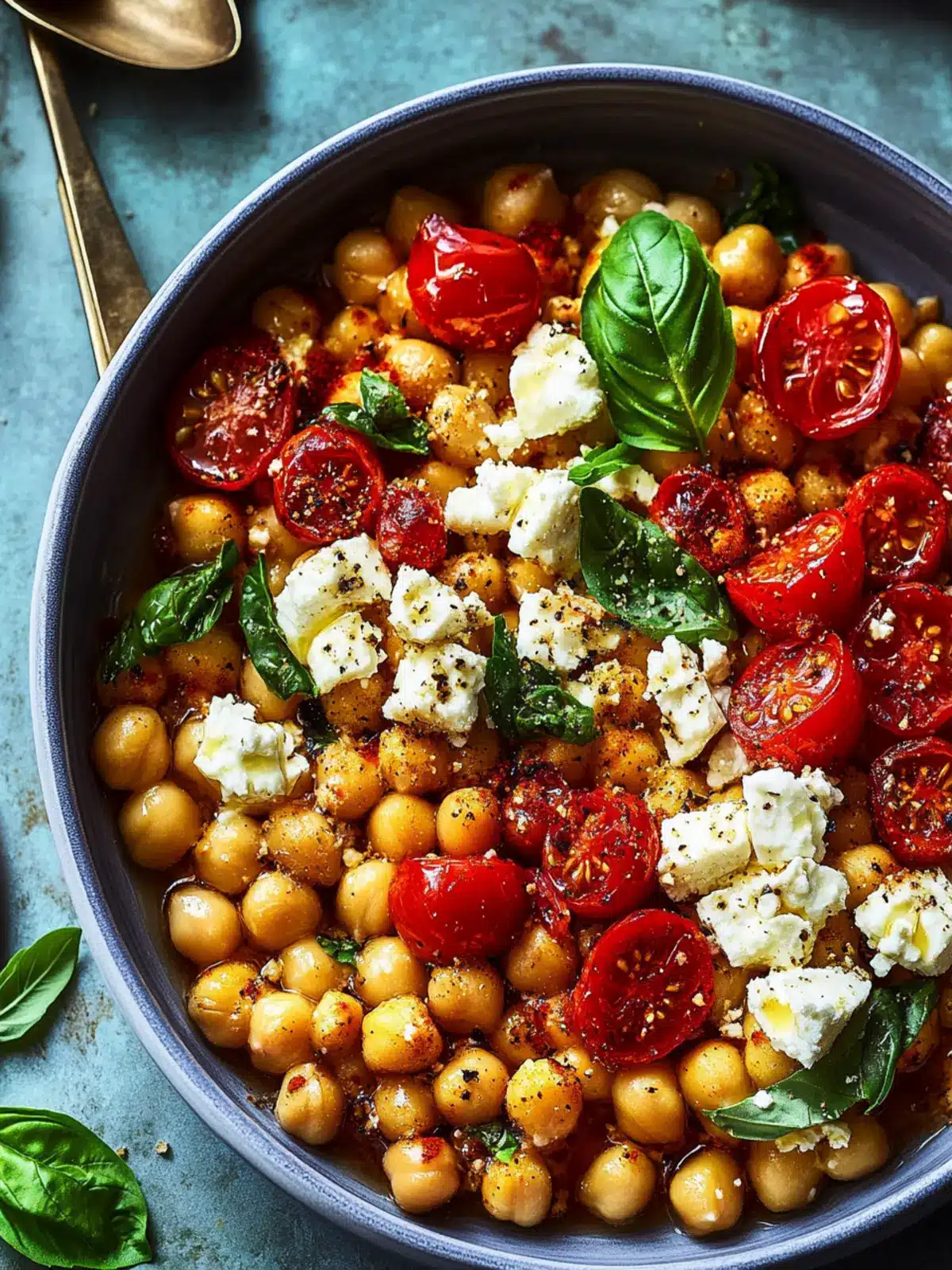 Baked Feta Chickpeas