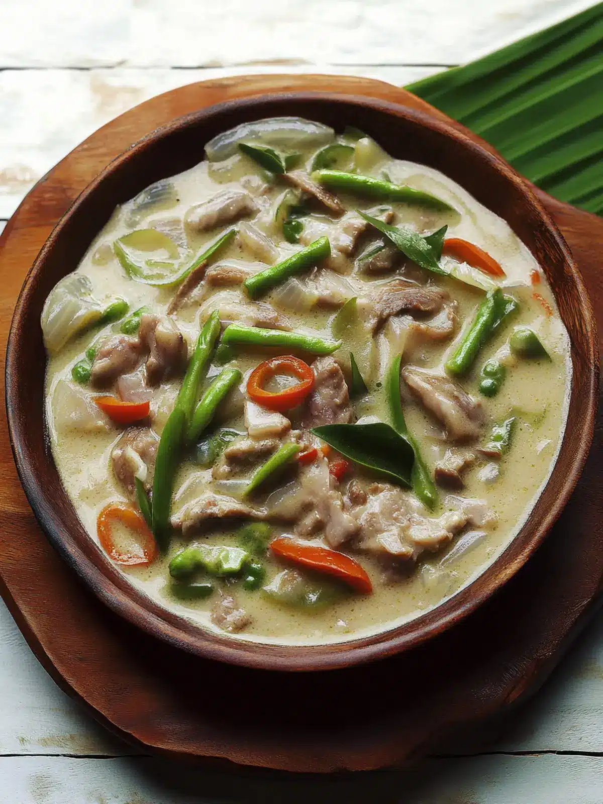 Filipino Bicol Express (Spicy Pork Stew)