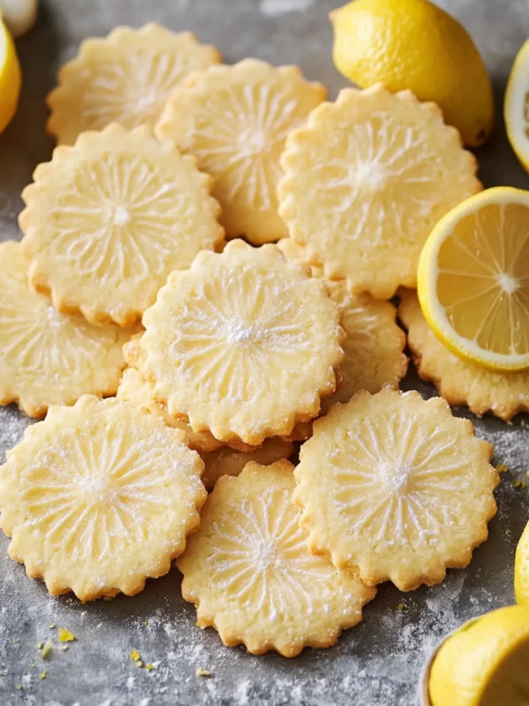 Lemon Shortbread Cookies That Melt in Your Mouth Blissfully 4 Lemon Shortbread Cookies